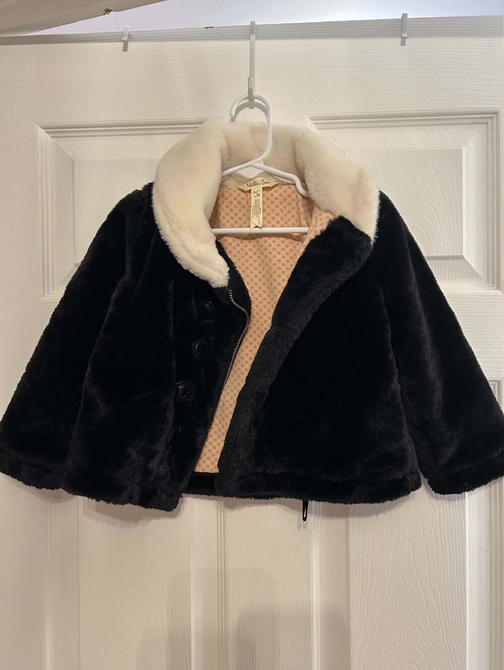 Matilda Jane Just Imagine Artis Girls Faux Fur Coat